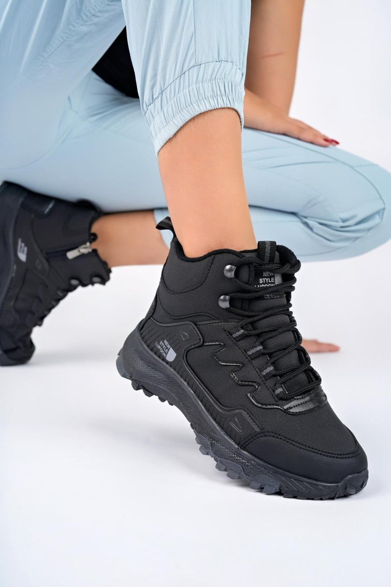 muggo Iceland Unisex Guaranteed Trekking Outdoor Lace Up Side Zipper Winter Boots  - Image 1
