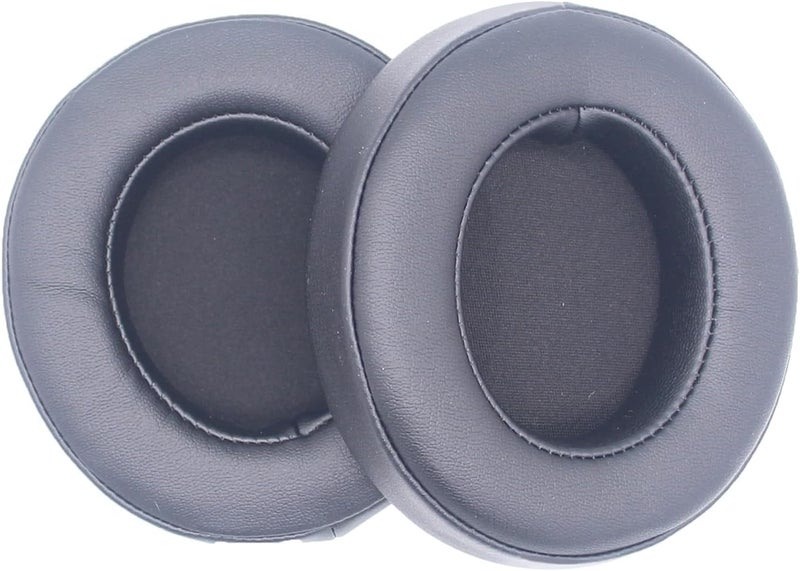 1 Pair Ear Cushions, Protein Leather Soft Memory Foam Headphone Pads, Comfortable Replacement for 7.1 V2 Gaming Headset (Black) - Image 2