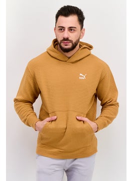 PUMA Men Relaxed Fit Long Sleeves Outdoor Hoodie, Tan  - Image 1