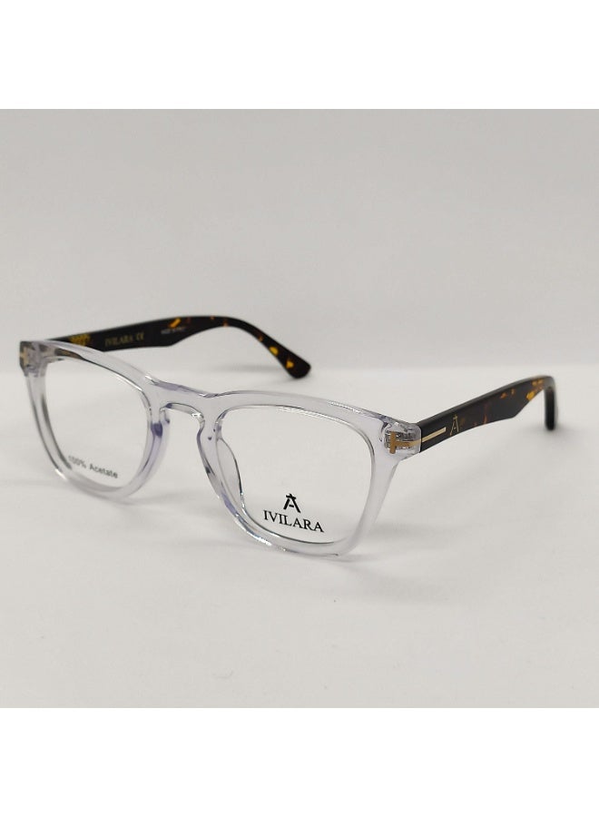 IVILARA FT5488_C4 High-End Acetate Uni-Sex Eyeglasses (Transparent) - Image 2