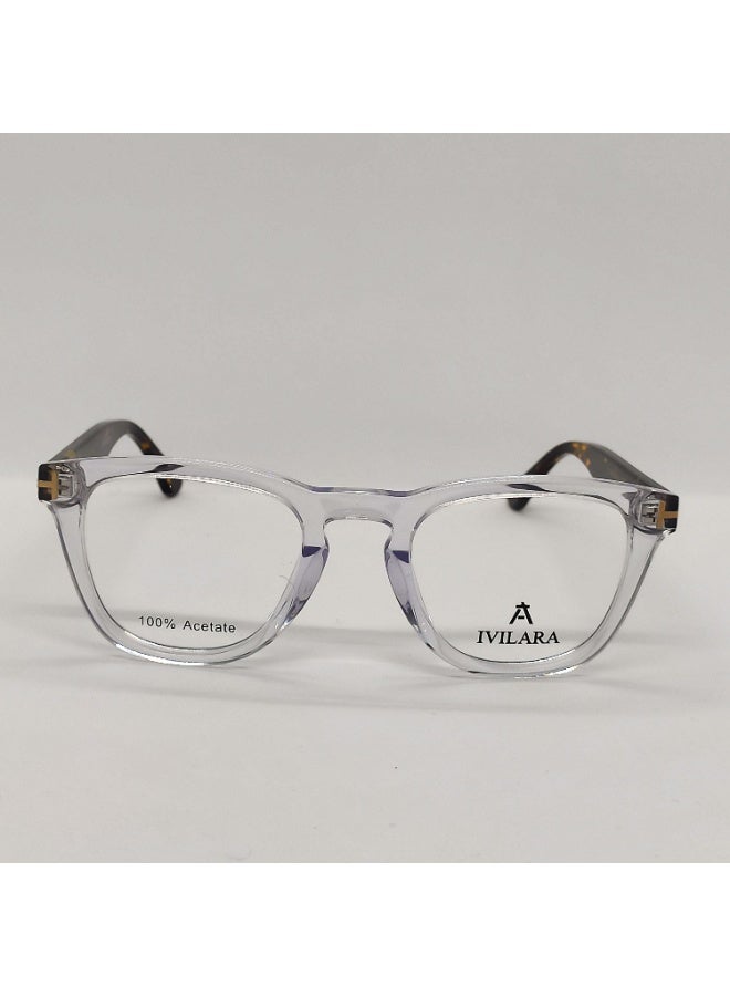 IVILARA FT5488_C4 High-End Acetate Uni-Sex Eyeglasses (Transparent) - Image 3
