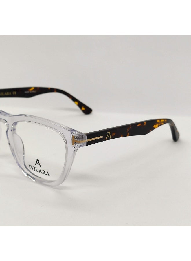 IVILARA FT5488_C4 High-End Acetate Uni-Sex Eyeglasses (Transparent) - Image 5