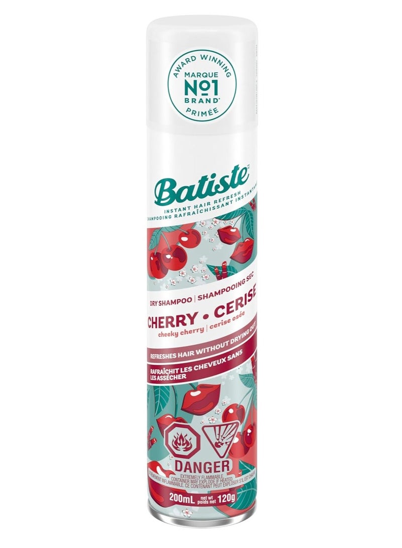 Batiste Dry Shampoo, Cherry, 200 ml - Image 1