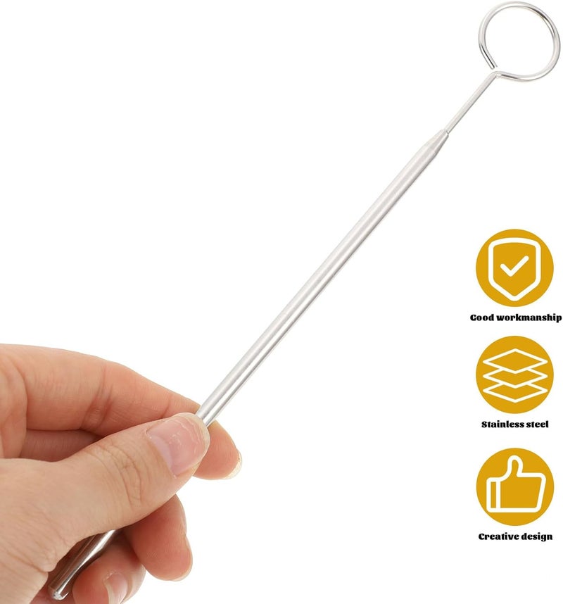 Stainless Steel Fondue Forks Set 6pcs Long Handle Chocolate Dipping Forks Candy Making Tool for Cheese and Dessert Fondue - Image 3