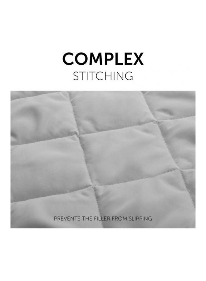Hauck Fitted Sheet Bed Me, Baby Cot Fitted Sheet, Breathable, Temperature Regulating, Soft Quilted, Elastic Border, Machine Washable, For Dream N Care and Sleep N Care, Grey - Image 3