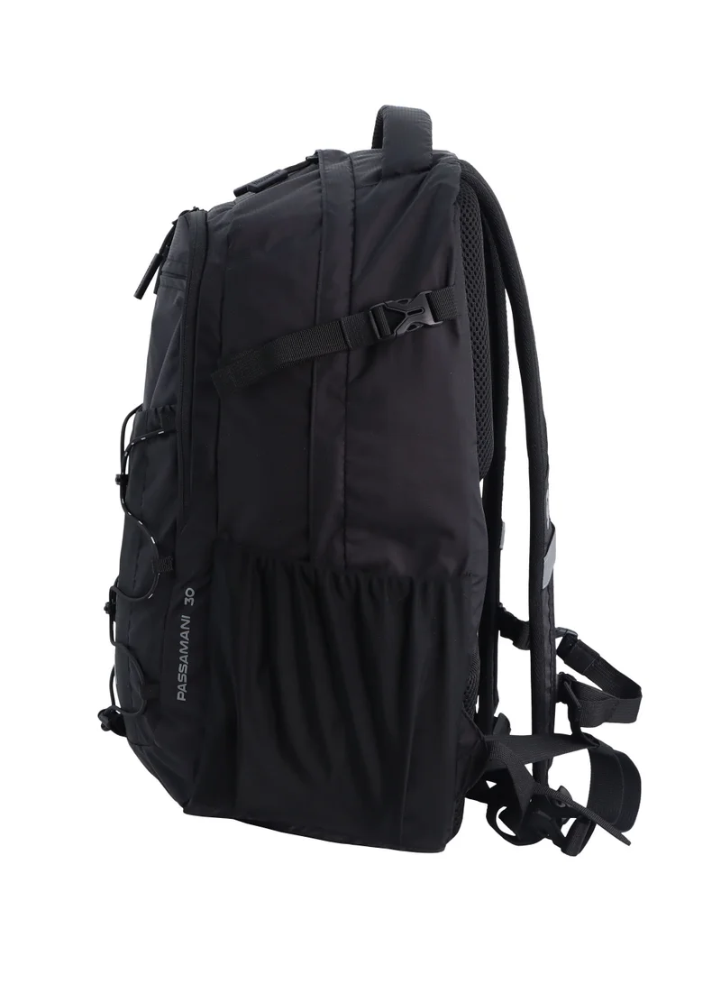 Discovery Discovery Outdoor 30L Backpack Black for Adventure, Durable Lightweight Water Resistant Multi-Compartment Bag for Men Women Hiking Trekking Camping Travel