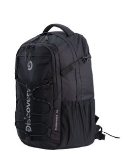 Discovery Discovery Outdoor 30L Backpack Black for Adventure, Durable Lightweight Water Resistant Multi-Compartment Bag for Men Women Hiking Trekking Camping Travel  - Image 2