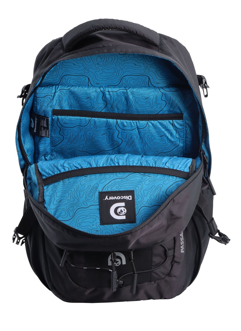 Discovery Outdoor 30L Backpack Black for Adventure, Durable Lightweight Water Resistant Multi-Compartment Bag for Men Women Hiking Trekking Camping Travel - pzsku/Z678FFCCB41D34E570581Z/45/_/1721994045/2e448595-652c-460e-b2d7-9826526ff3a9