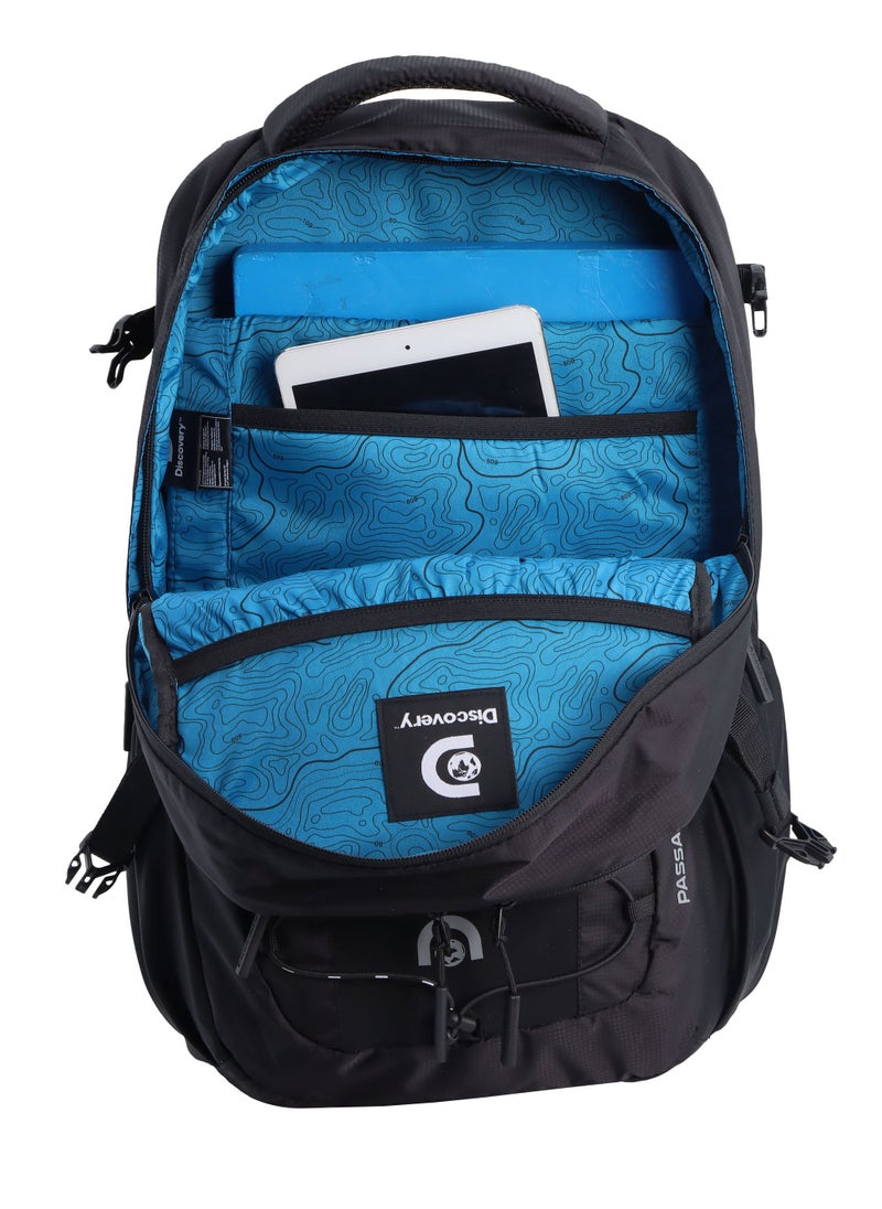 Discovery Outdoor 30L Backpack Black for Adventure, Durable Lightweight Water Resistant Multi-Compartment Bag for Men Women Hiking Trekking Camping Travel - pzsku/Z678FFCCB41D34E570581Z/45/_/1721994055/59ca25f9-7115-4456-b59c-cdab01ff7842