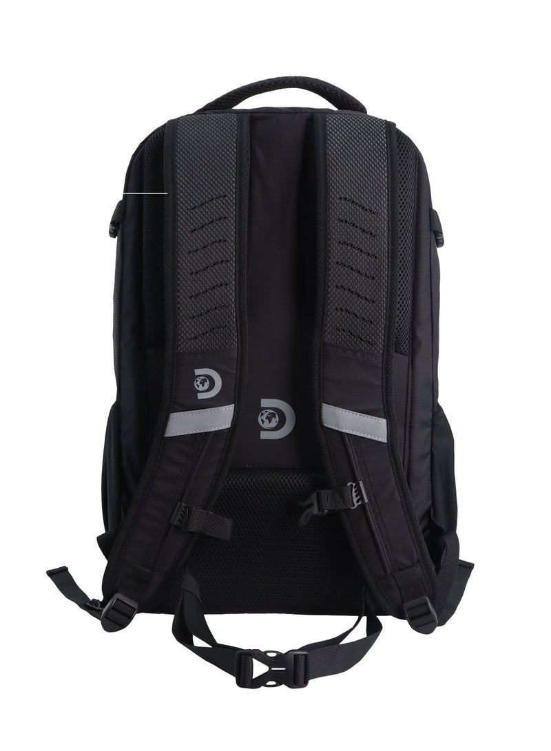 Discovery Outdoor 30L Backpack Black for Adventure, Durable Lightweight Water Resistant Multi-Compartment Bag for Men Women Hiking Trekking Camping Travel - Image 5