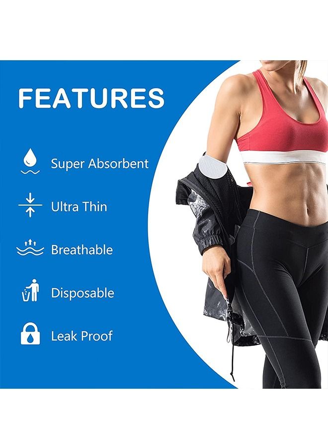 Generic Underarm Sweat Pads for Women and Men Fight Hyperhidrosis 60pcs Armpit Sweat Pads Comfortable Unflavored Non Visible Extra Adhesive Disposable  - Image 3
