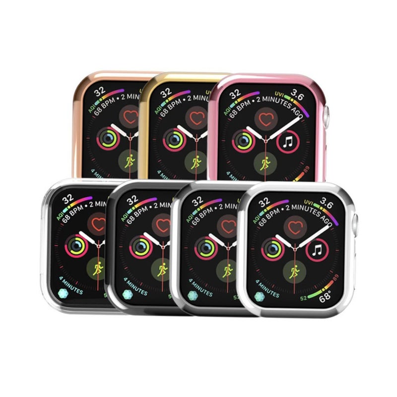 TPU Frame Protector Case Transparent For Series Watch Scratch Lightweight Bumper Easy Installation - Image 4