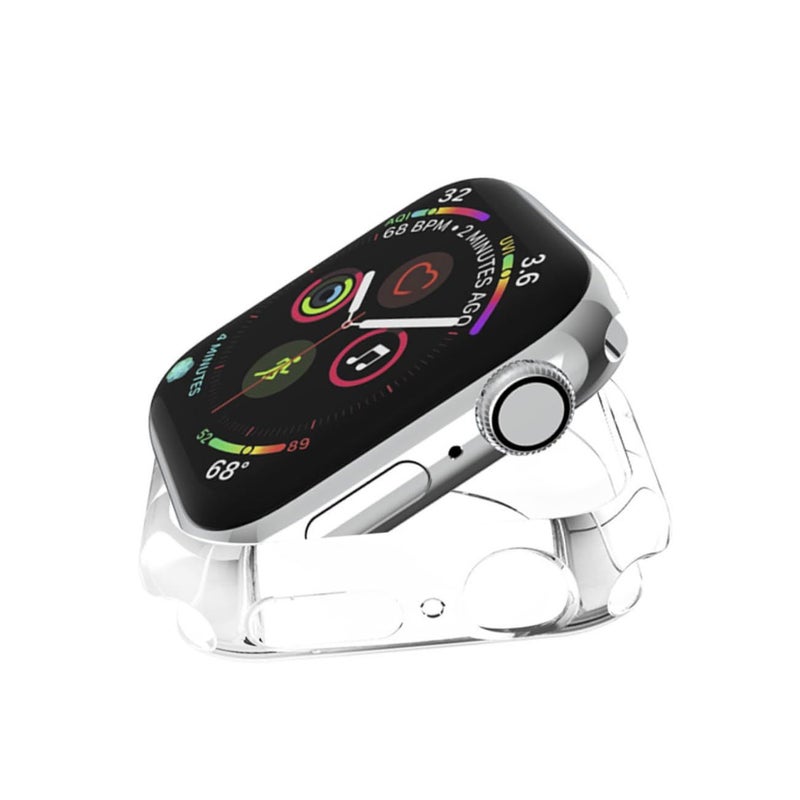TPU Frame Protector Case Transparent For Series Watch Scratch Lightweight Bumper Easy Installation - Image 5