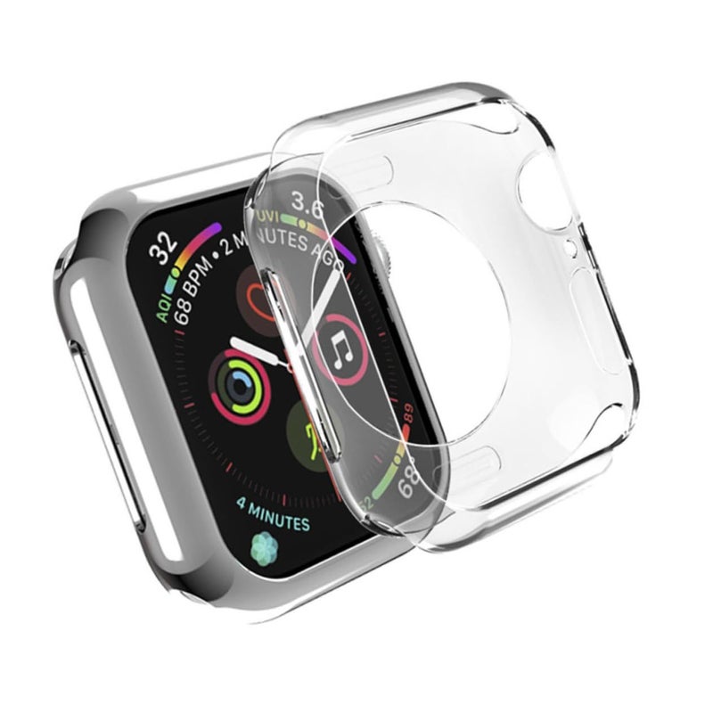 TPU Frame Protector Case Transparent For Series Watch Scratch Lightweight Bumper Easy Installation - Image 2