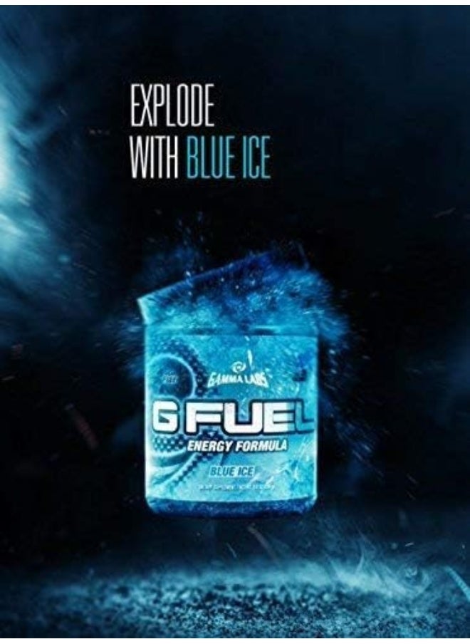 Gamma Labs G Fuel Blue Ice Tub (40 Servings) Elite Energy And Endurance Formula  - Image 5