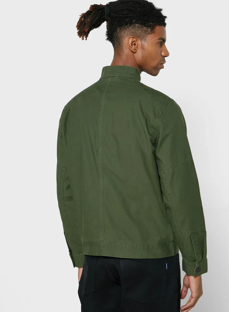 Barbour International Pocket Detail Biker Jacket
