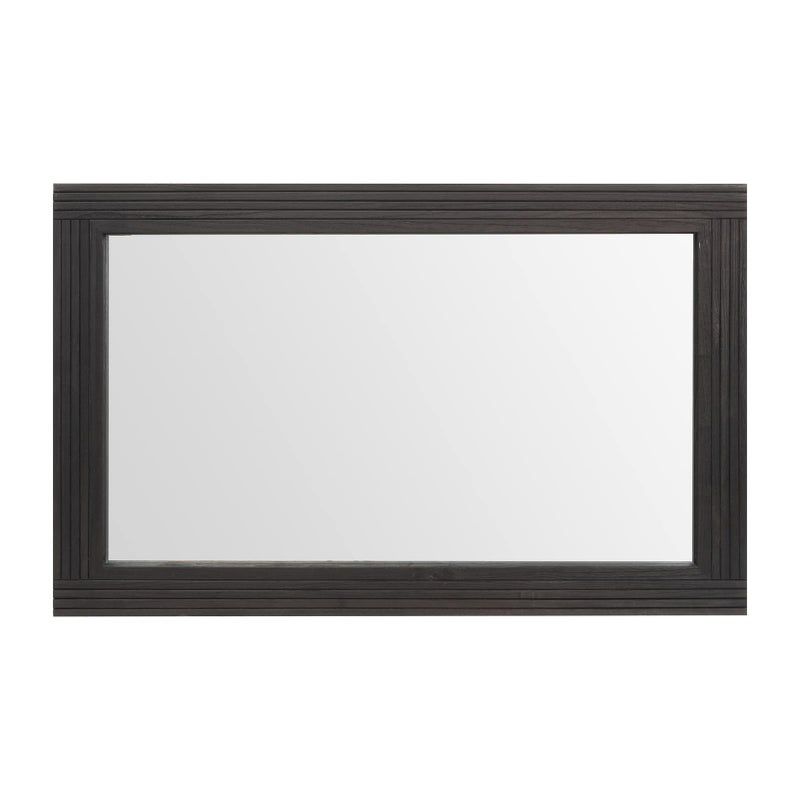 YOSHOOT Hand-Made Wooden Spliced Wall Mirror for Bathroom, Rustic Farmhouse Vanity Mirror, DÃ©cor Wall Art, Solid Wood Frame, Vertical or Horizontal Hanging - Image 3