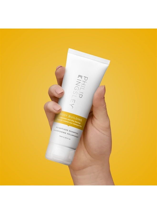 Philip Kingsley Body-Building Weightless Shampoo Volumizing for Fine Limp Flat Flyaway Hair, Adds Volume, Lifts, and Shine, 2.5 oz - Image 2