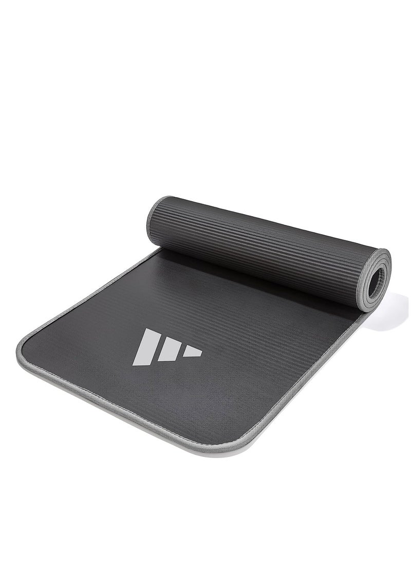 Adidas Fitness Yoga Mat with Carrying Strap and Non-Slip Textured Base - Cushioned Workout Mat for Home Gym, Floor Workouts, and Intense Exercises  - Image 2