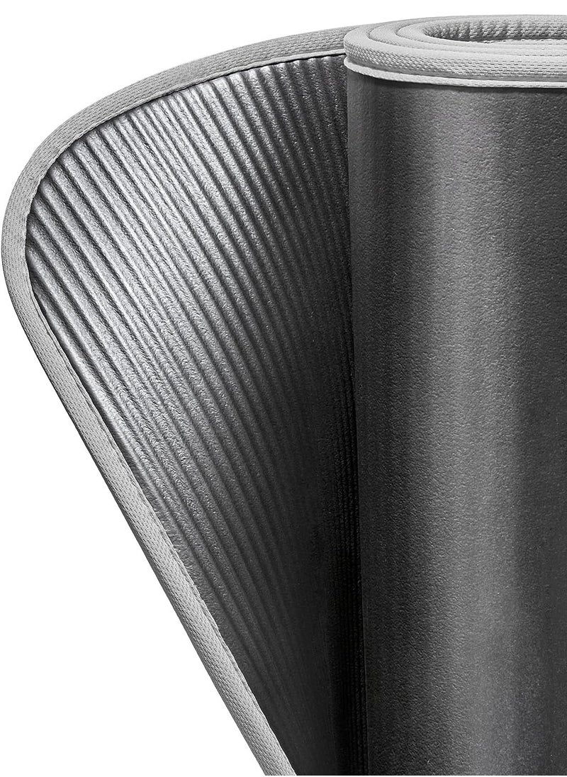 Adidas Fitness Yoga Mat with Carrying Strap and Non-Slip Textured Base - Cushioned Workout Mat for Home Gym, Floor Workouts, and Intense Exercises  - Image 4