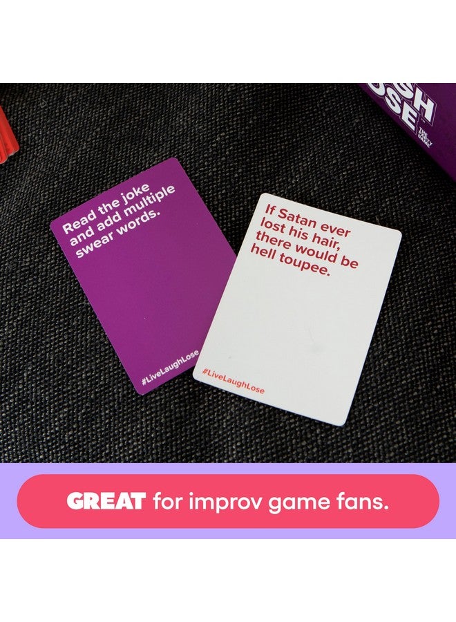 WHAT DO YOU MEME? Live Laugh Lose - The Party Game Where You Compete to Make Corny Jokes Funny - Image 3