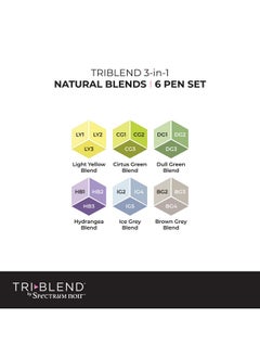 Spectrum Noir Triblend Alcohol 3 Marker Pens-Natural Blends-Pack Of 6 - pzsku/Z6791058A0836D3C56483Z/45/_/1732780881/1928f59e-8210-404c-ad75-83a64fb059d1