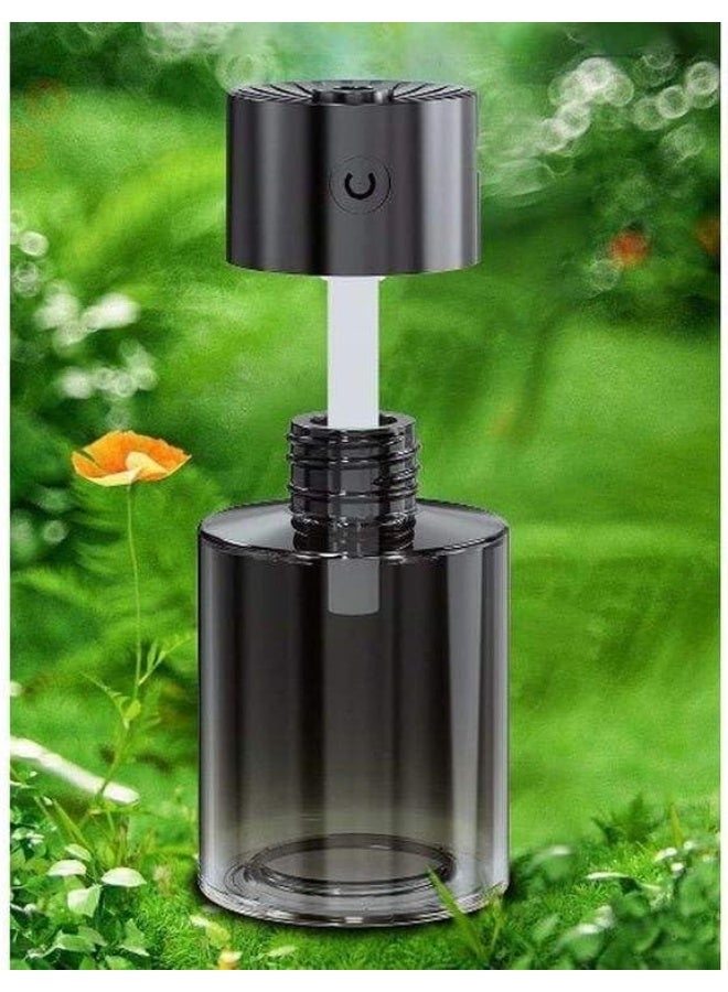 ELTRAZONE Intelligent Car Diffuser Air Freshener – 140ml Rechargeable Waterless Aroma Diffuser with Starry Ambient Light, Nano Atomization & Smart Fragrance Control for Car, Home & Office - Image 2