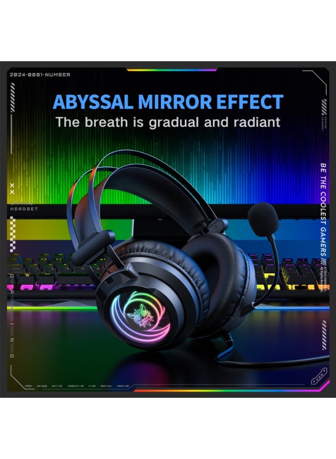 onikuma Gaming Wired Headset with Mic, Over-Ear Gaming Headphones for PS4/PS5/XOne/XSeries/Nintendo Switch and PC, X80 - Image 3