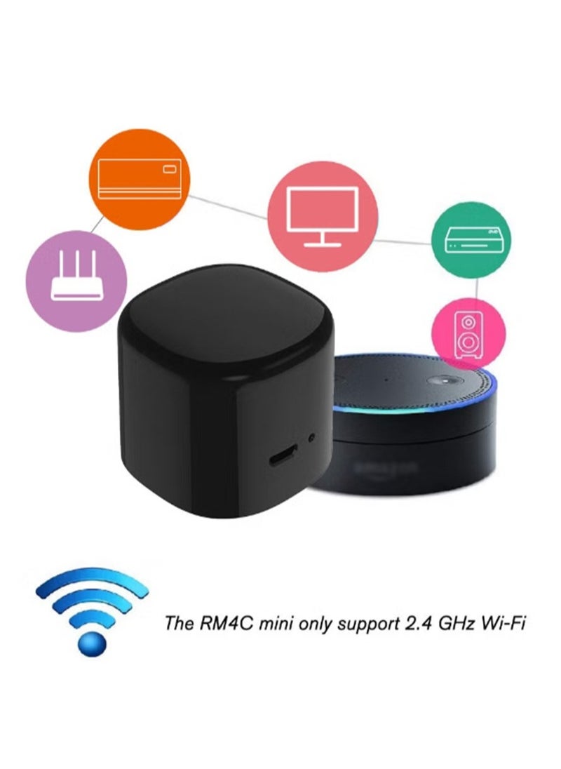 bestcon - BroadLink Remote BestCon RM4C mini Smart IR Transmitter for smart home automation Universal WIFI Remote Controller Infrared Receiver App works with Alexa and Google Home - Image 1