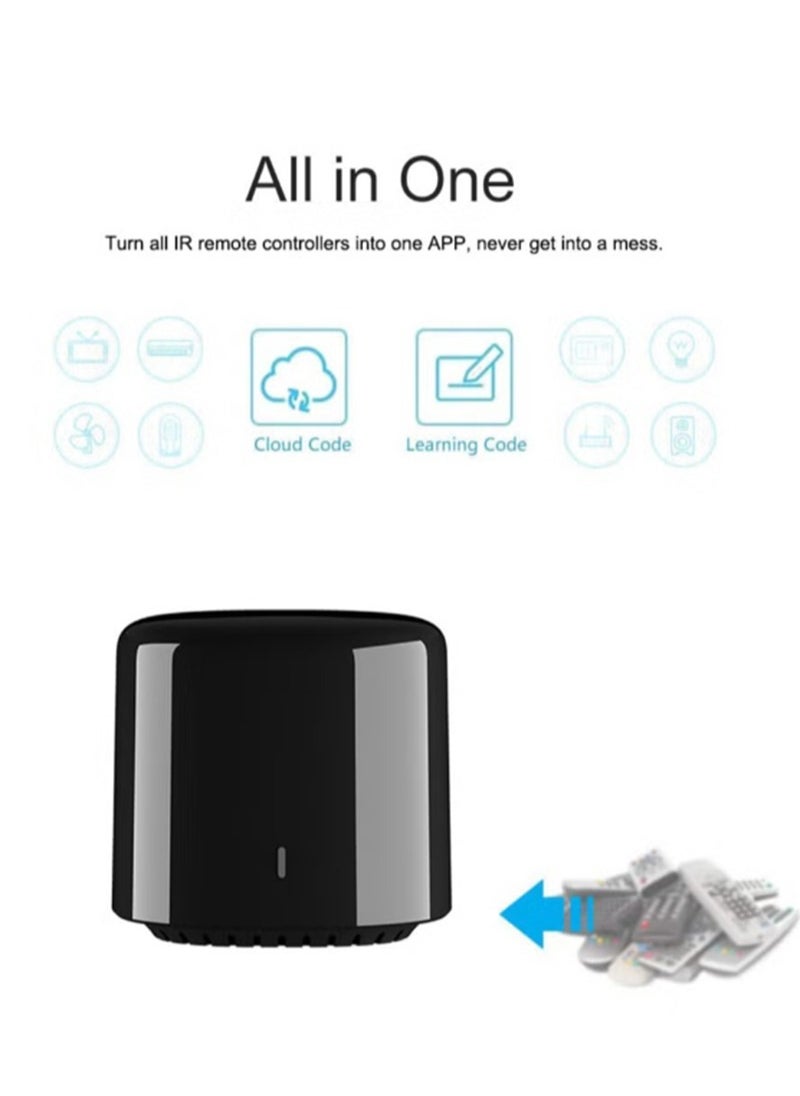 bestcon - BroadLink Remote BestCon RM4C mini Smart IR Transmitter for smart home automation Universal WIFI Remote Controller Infrared Receiver App works with Alexa and Google Home - Image 1