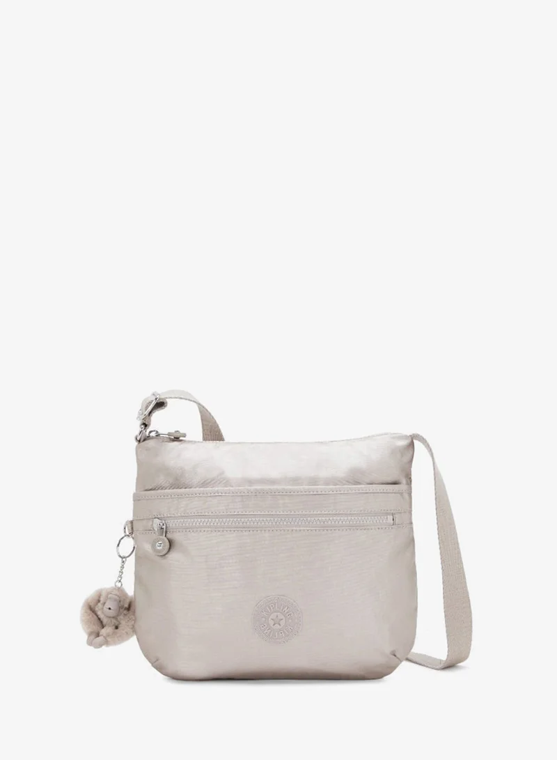Kipling Arto Shoulder Bag Across Body Metallic Glow