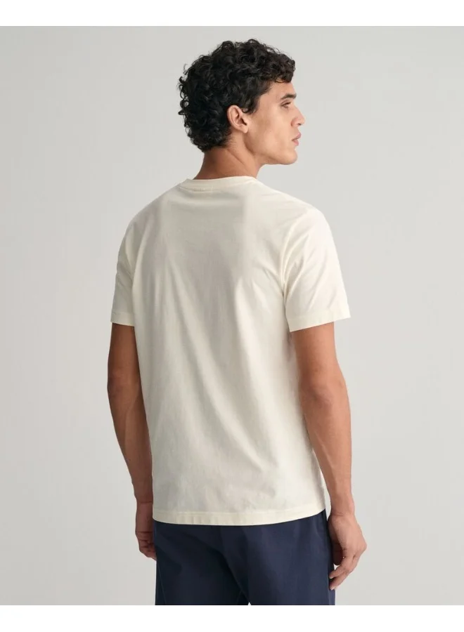 GANT GANT Script Graphic Printed T-Shirt
