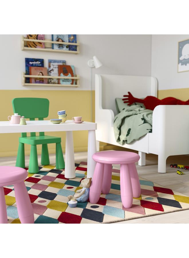 Zaboon Children's stool, in/outdoor/pink - Image 3