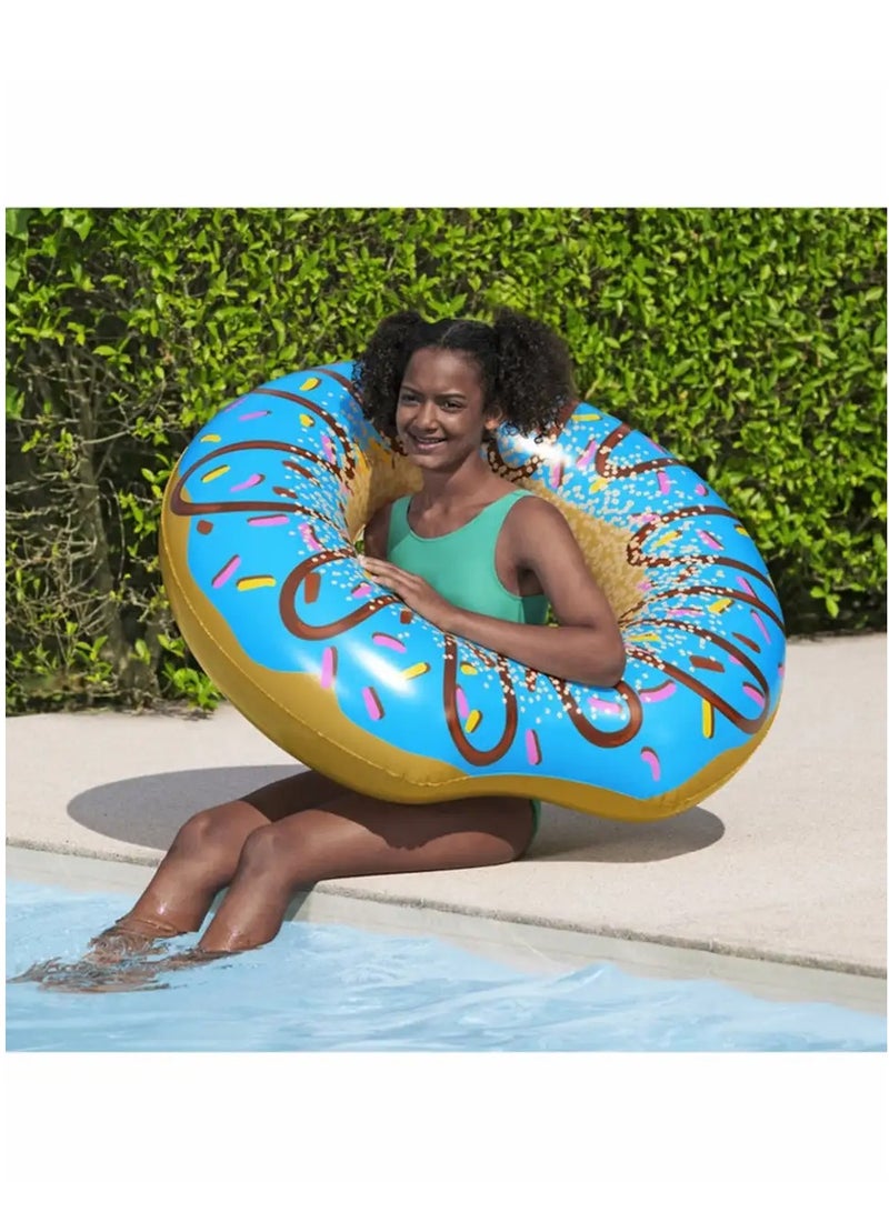 Bestway Donut Design Round Swimming Ring - Multi-Colour 107cm - Image 5