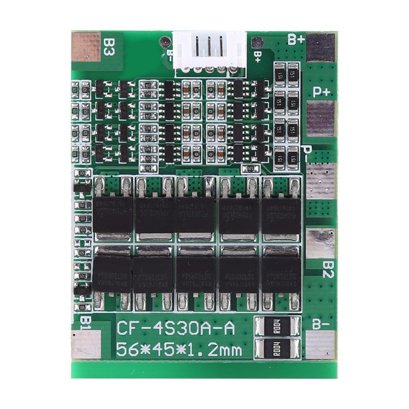 4 String 30A 14.8V Lithium Battery Protection Board with Balance Circuit - Overcharge Over Discharge Short Circuit Protection for High Current Applications - Image 3