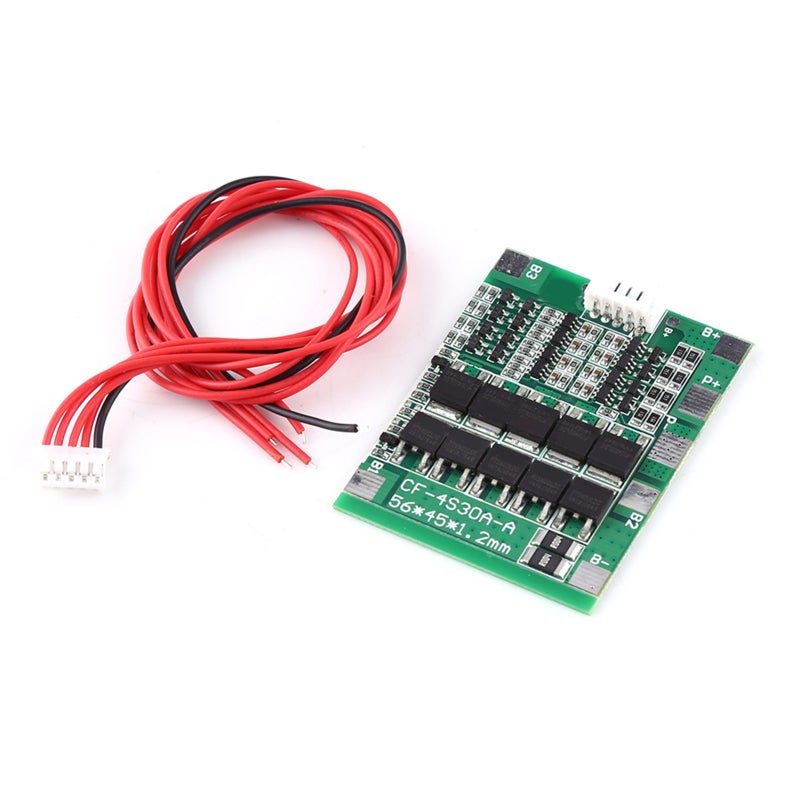 4 String 30A 14.8V Lithium Battery Protection Board with Balance Circuit - Overcharge Over Discharge Short Circuit Protection for High Current Applications - Image 2