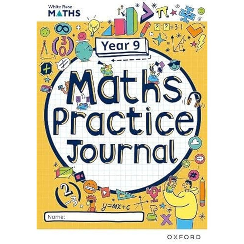 White Rose Maths Practice Journals Year 9 Workbook Single Copy