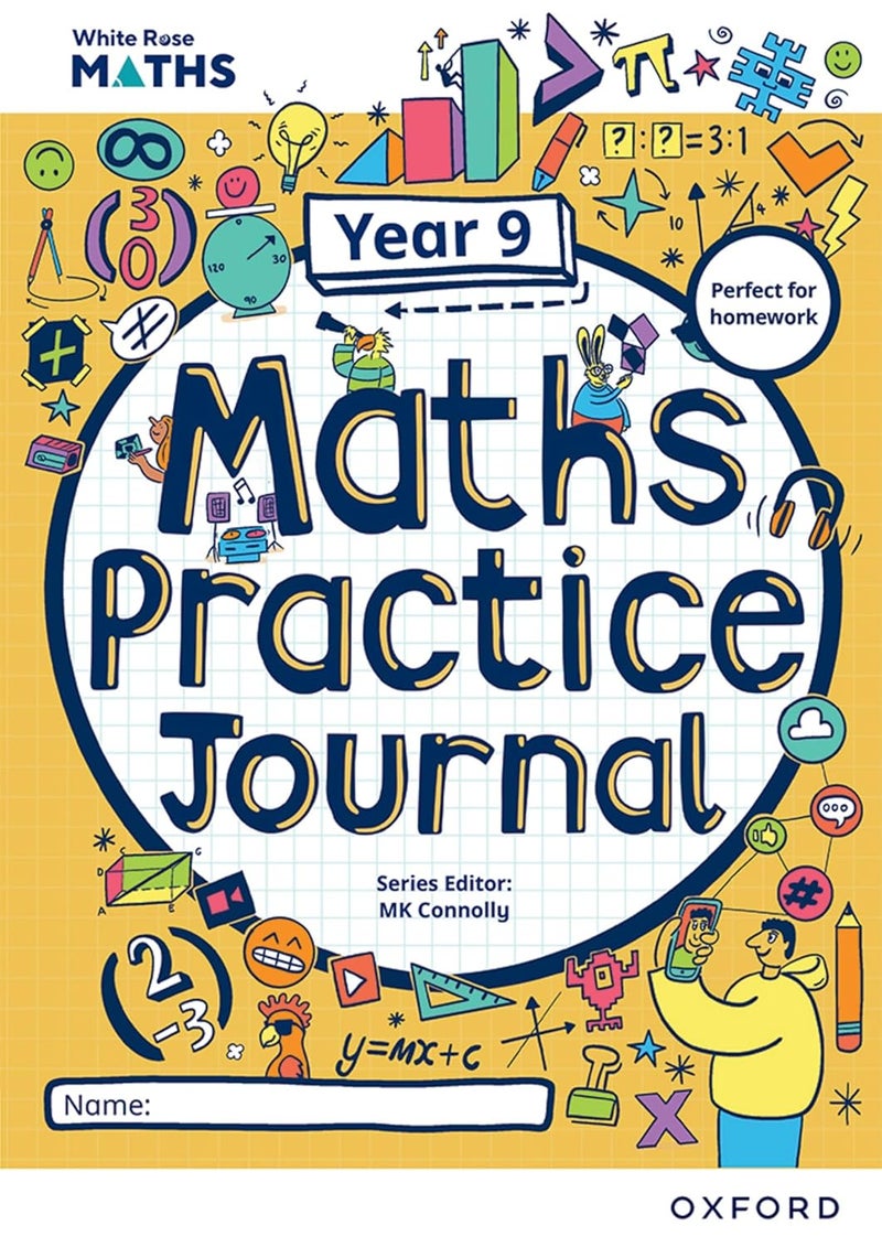 White Rose Maths Practice Journals Year 9 Workbook: Single Copy - Image 1