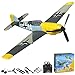 volantexrc RC Plane 4 Channel Remote Control Airplane BF109 Fighter RTF with Aileron Gyro Aerobatics  3 Modes Easy to Fly Hobby Radio Controlled Aircraft for Beginners  Adults Yellow - Image 2