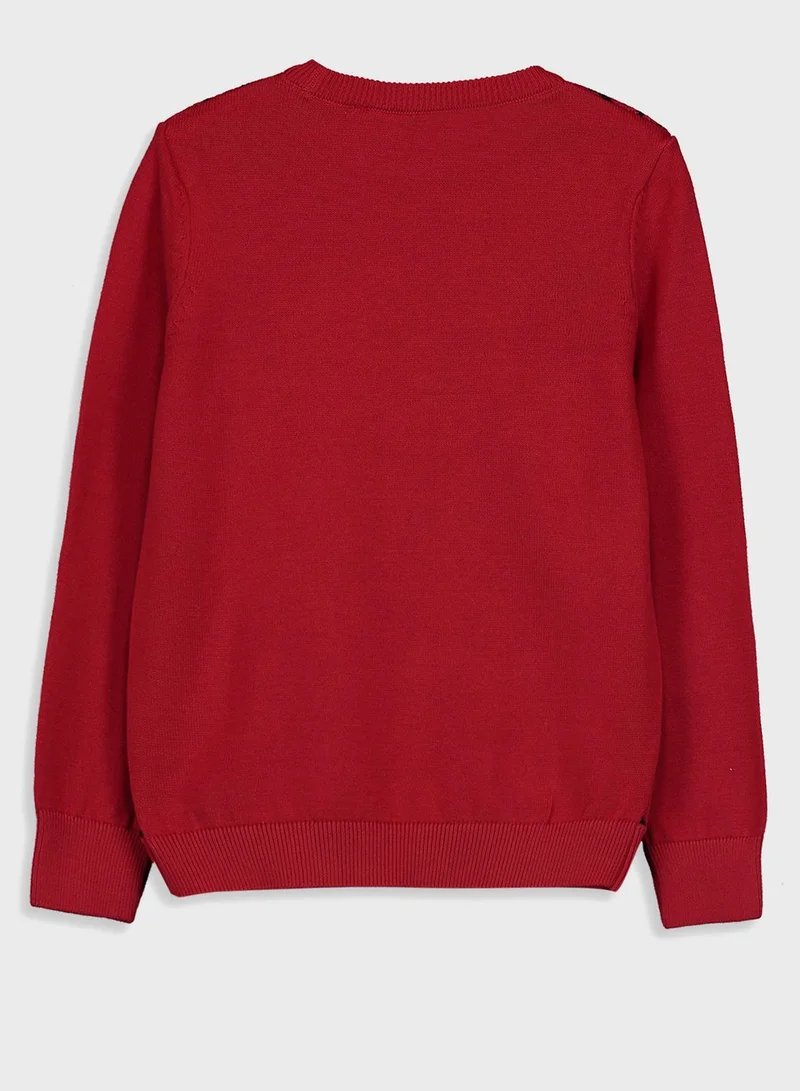 LC WAIKIKI Kids Spiderman Sweatshirt