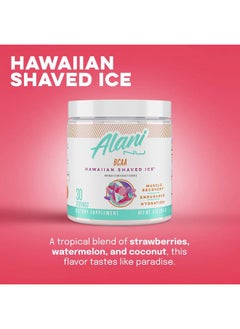 Alani Nu BCAA Hawaiian Shaved Ice | Branch Chain Essential Amino Acids | 2:1:1 Formula | Supplement Powder | Muscle Recovery Vitamins for Post-Workout | 30 Servings  - Image 5