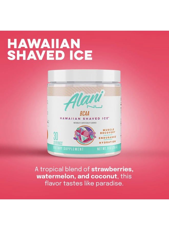 Alani Nu BCAA Hawaiian Shaved Ice | Branch Chain Essential Amino Acids | 2:1:1 Formula | Supplement Powder | Muscle Recovery Vitamins for Post-Workout | 30 Servings  - Image 5