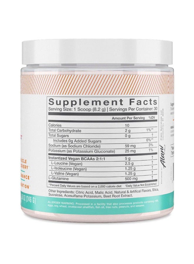 Alani Nu BCAA Hawaiian Shaved Ice | Branch Chain Essential Amino Acids | 2:1:1 Formula | Supplement Powder | Muscle Recovery Vitamins for Post-Workout | 30 Servings  - Image 2