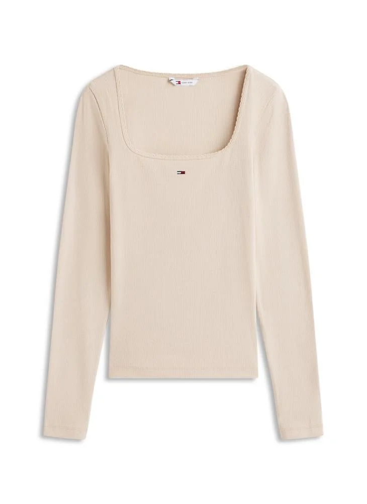 TOMMY JEANS Logo Crew Neck T-Shirt