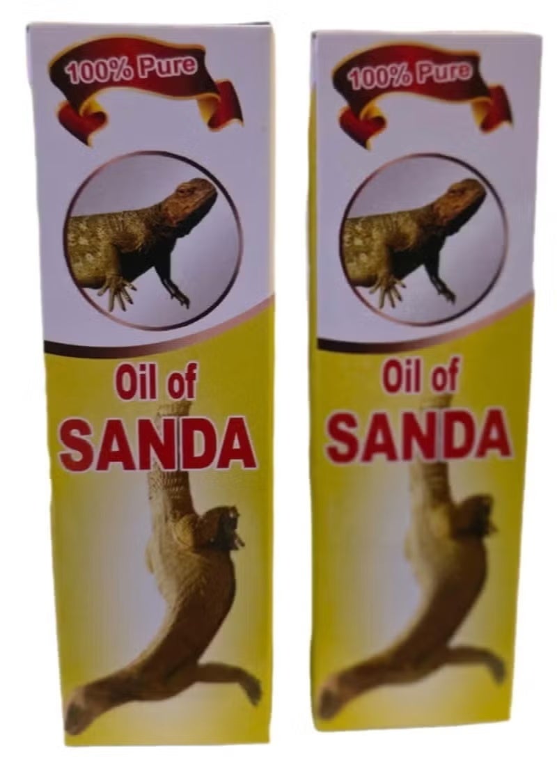 Sanda Original Massage Oil (2 bottles) - Image 2