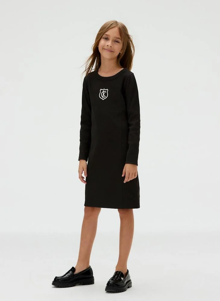 كالفن كلاين جينز Kids Crest Logo Dress
