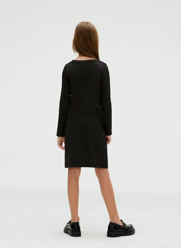 كالفن كلاين جينز Kids Crest Logo Dress