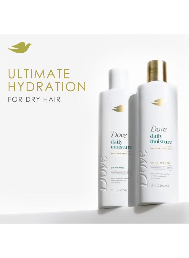 Dove Nutritive Solutions Moisturizing Conditioner 4 Count for Dry Hair Daily Moisture Deep Conditioner Detangles and Nourishes Dry Hair 12 oz - Image 3