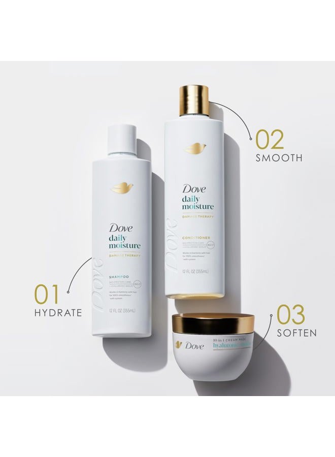 Dove Nutritive Solutions Moisturizing Conditioner 4 Count for Dry Hair Daily Moisture Deep Conditioner Detangles and Nourishes Dry Hair 12 oz - Image 5