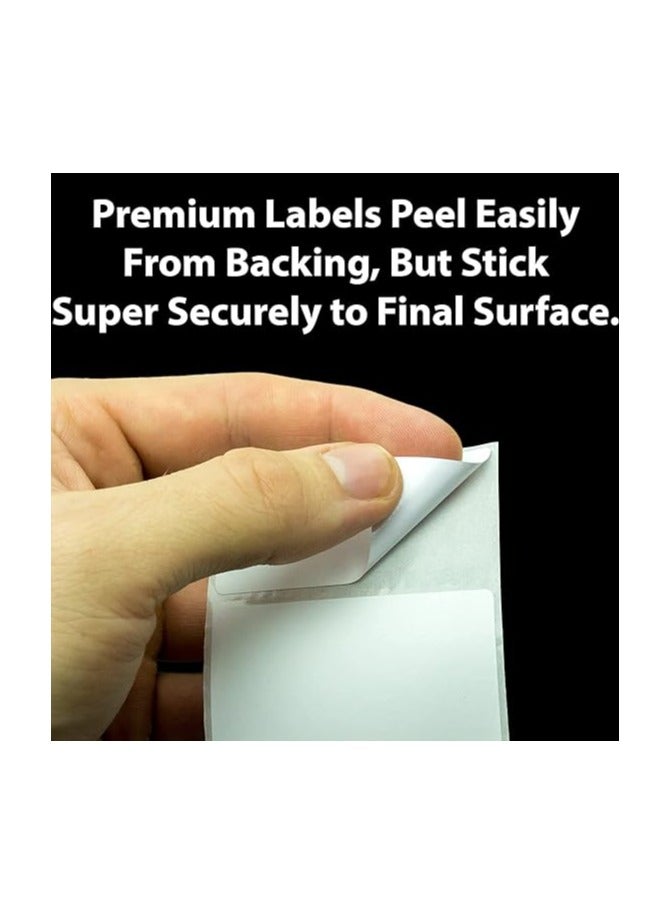 Generic 4×1000 Labels/Roll Self-Adhesive Thermal Label Paper, Printable Direct Thermal Labels Self-Adhesive Stickers, 2 x 1.18 Inch Paper Barcode Address Shipping Mailing Postage Blank, 50mm x 30mm  - Image 3